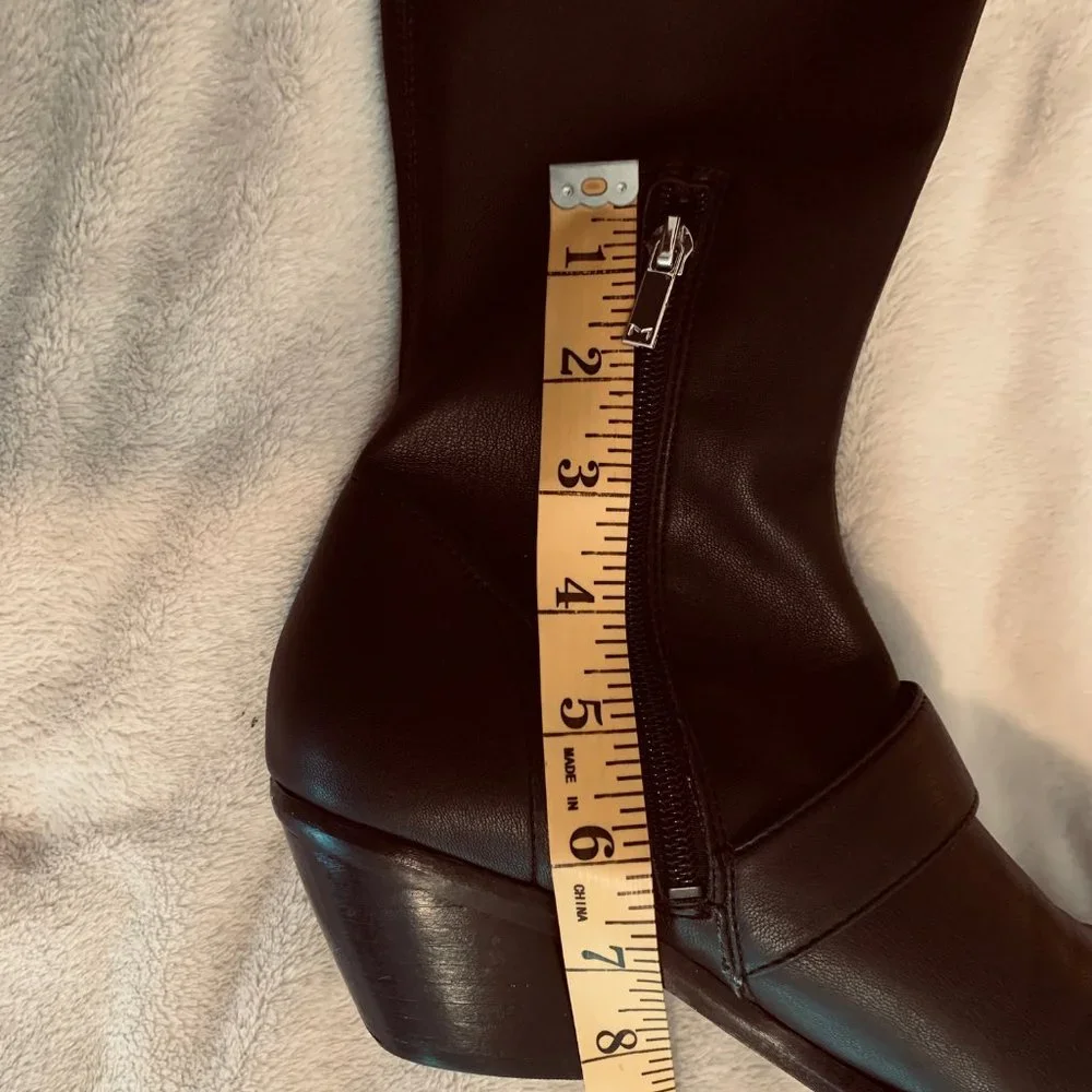 Marc Fisher Bradlee Black Over The Knee Black Boots Size 6 1/2M